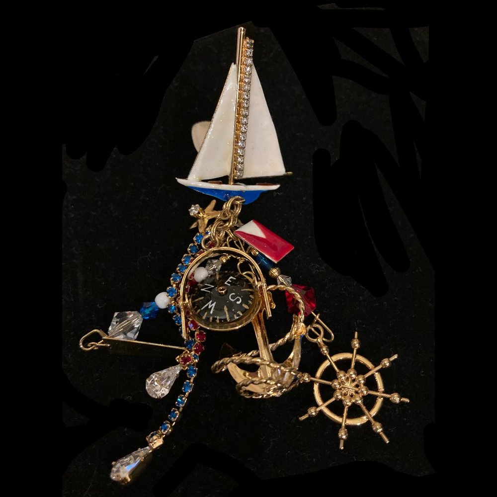 "Open Regatta" Lunch at the Ritz earrings